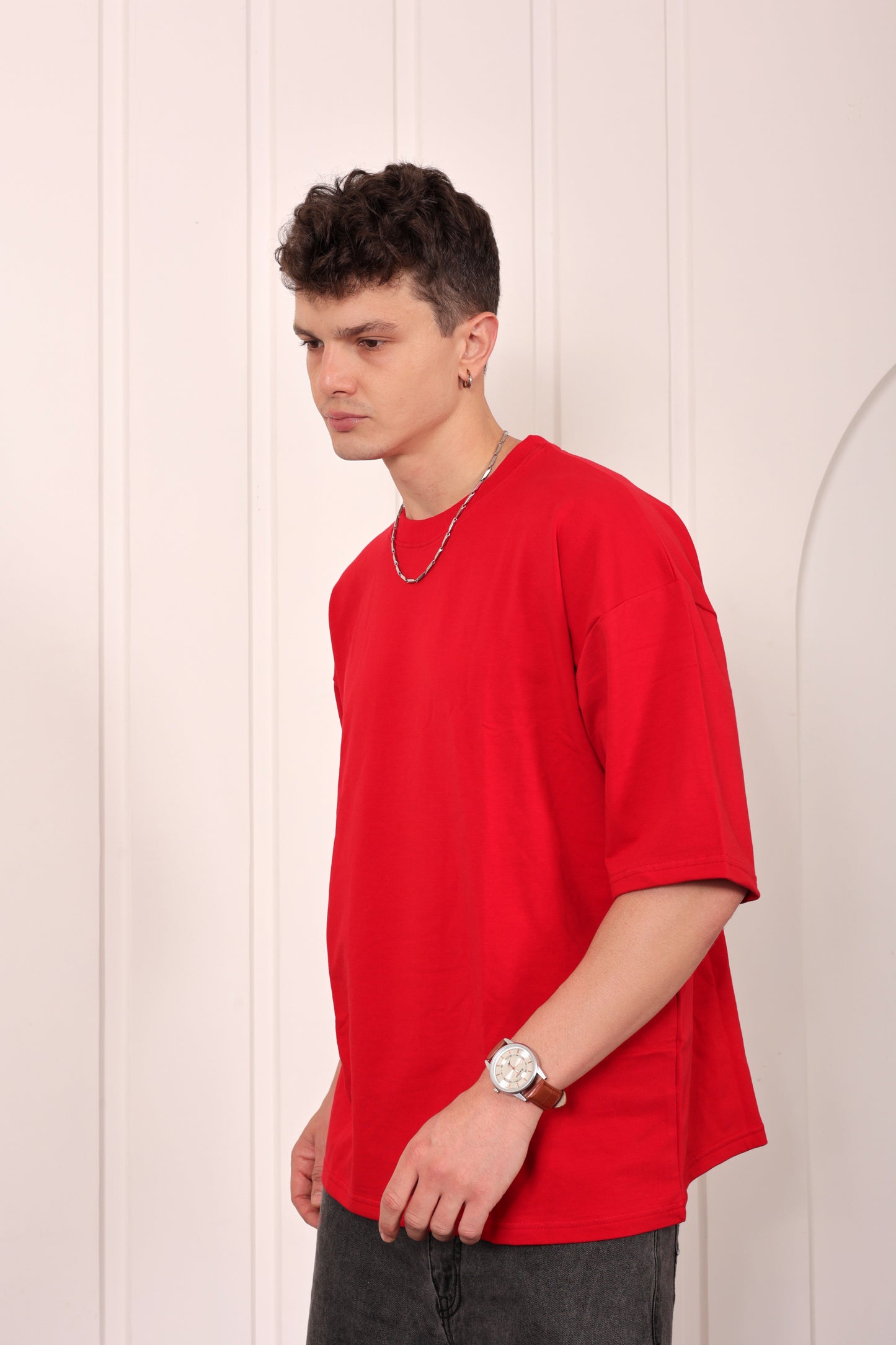 Premium Red Oversized T-shirt