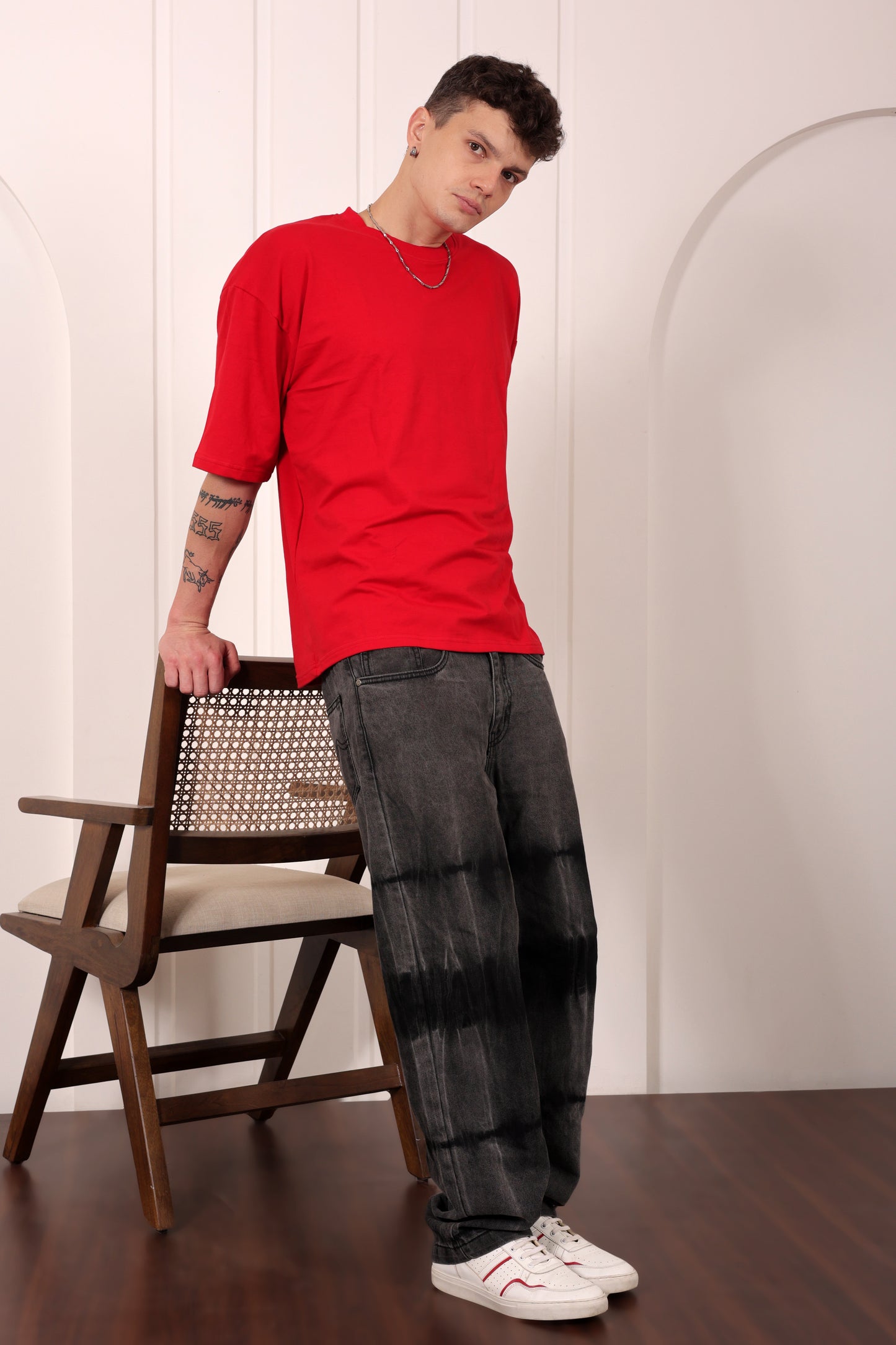 Premium Red Oversized T-shirt