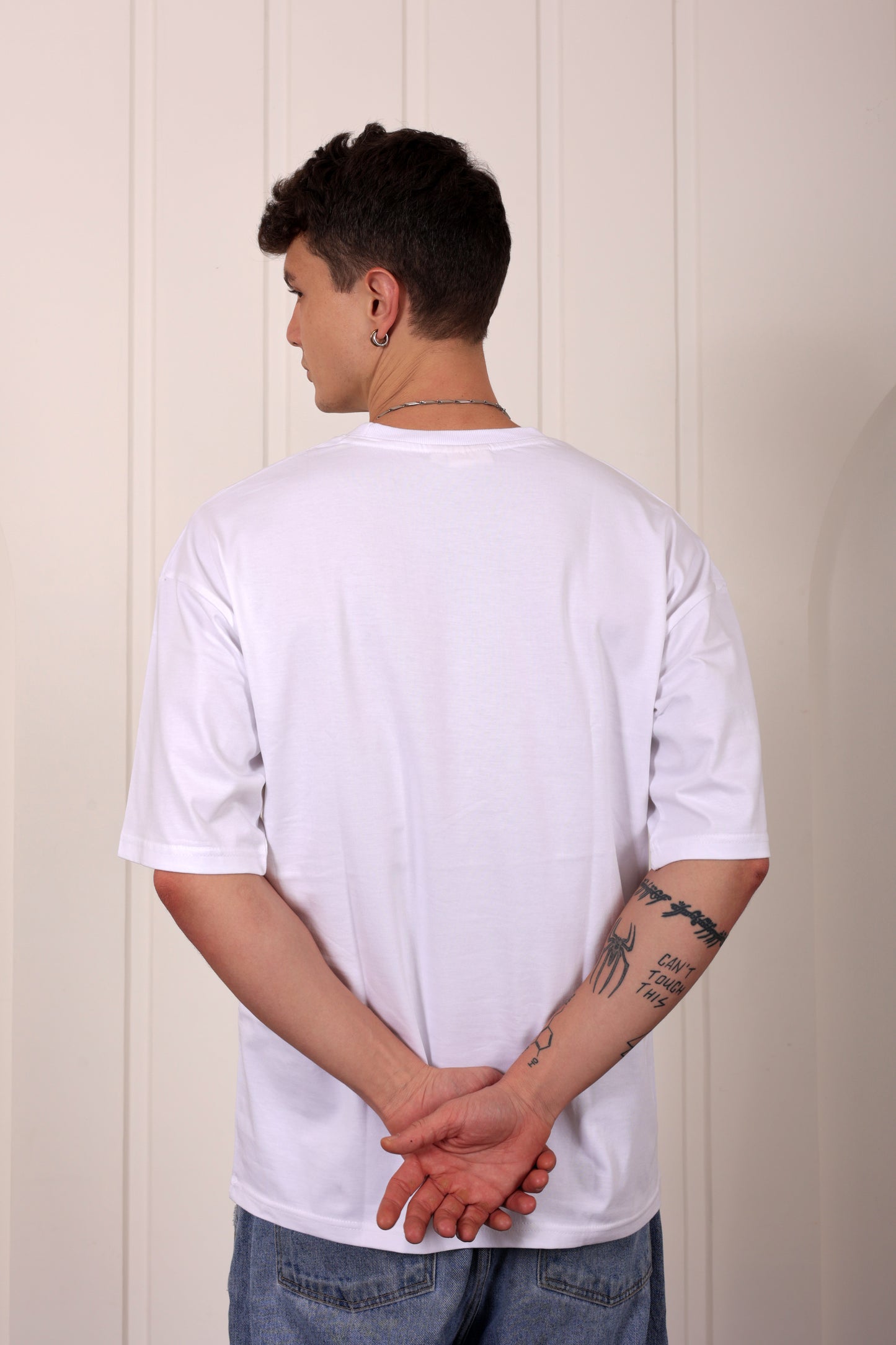Premium White Oversized Jersey T-shirt