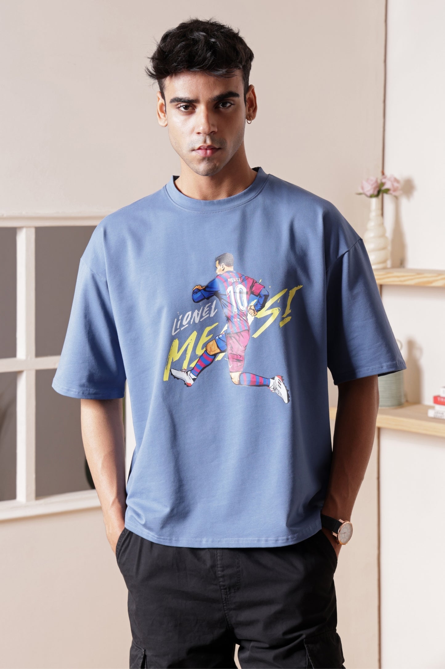 Messi Heavyweight Oversized T-Shirt