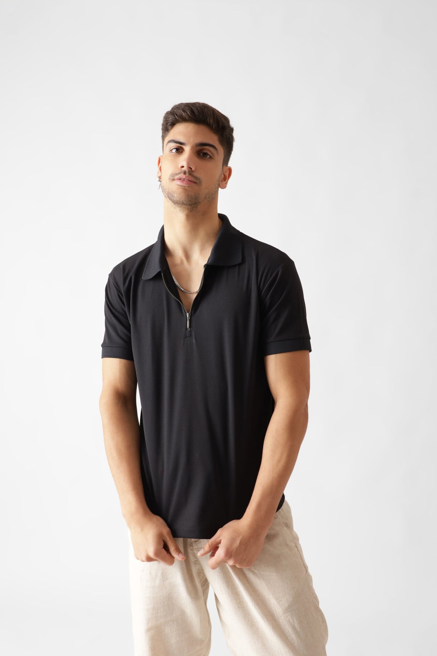 Men's Dri-Fit Polo in Black