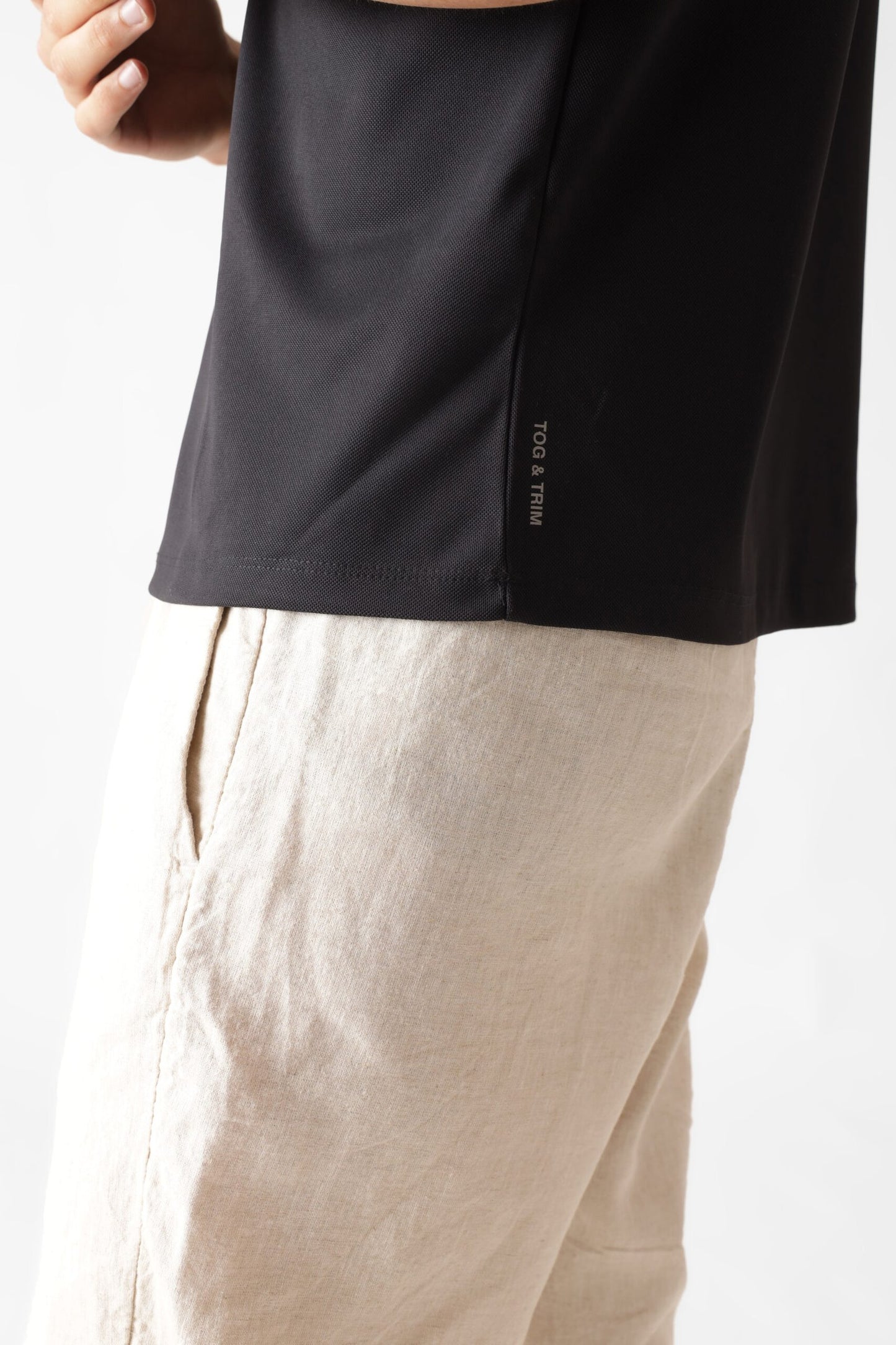 Men's Dri-Fit Polo in Black