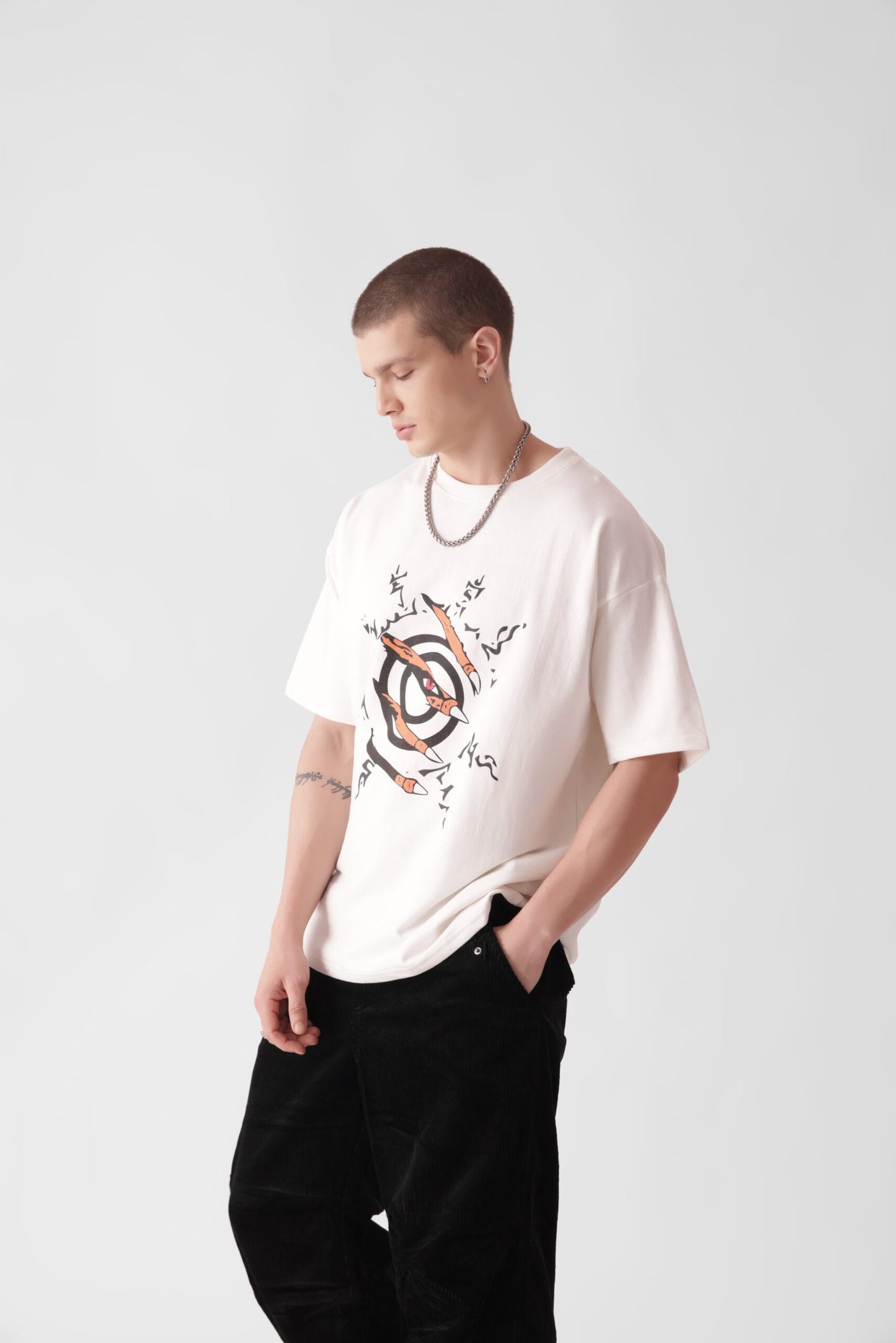 Off-White Heavyweight Oversized T-Shirt(Anime)