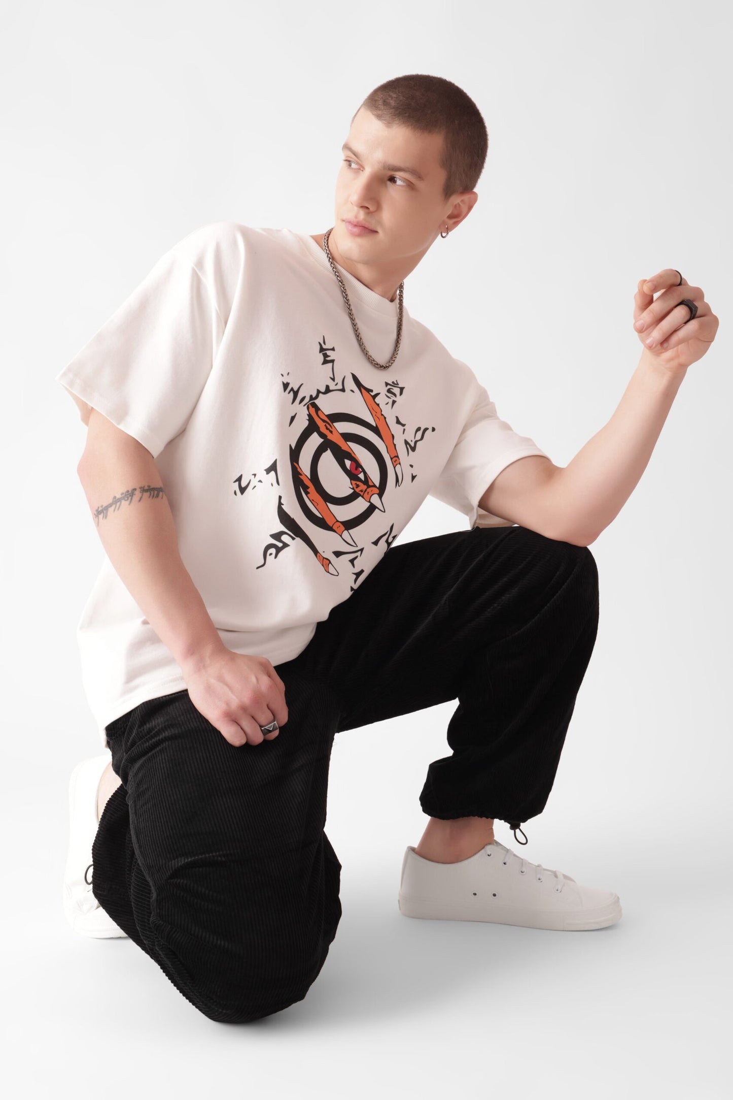 Off-White Heavyweight Oversized T-Shirt(Anime)