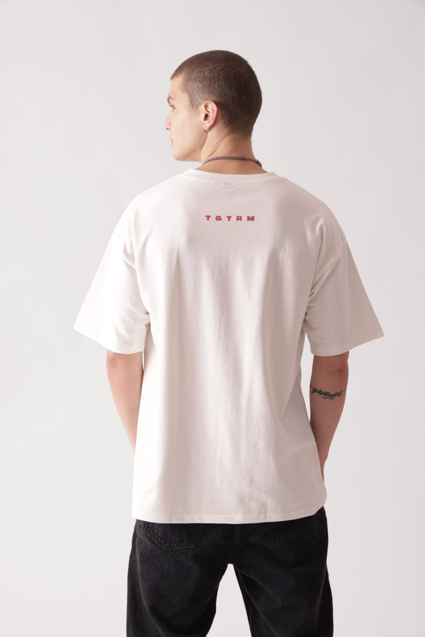 Off-White Heavyweight Oversized T-Shirt(Anime)