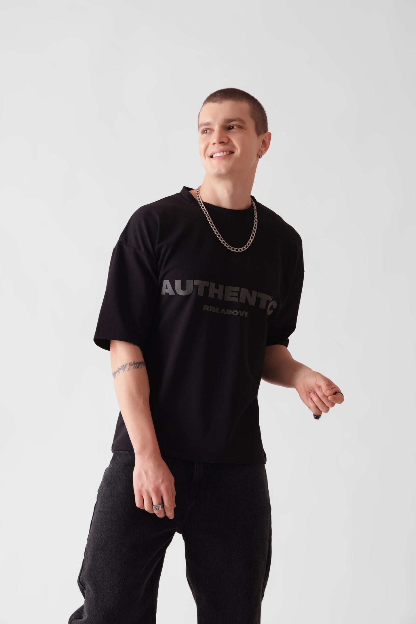Black Heavyweight Oversized T-Shirt