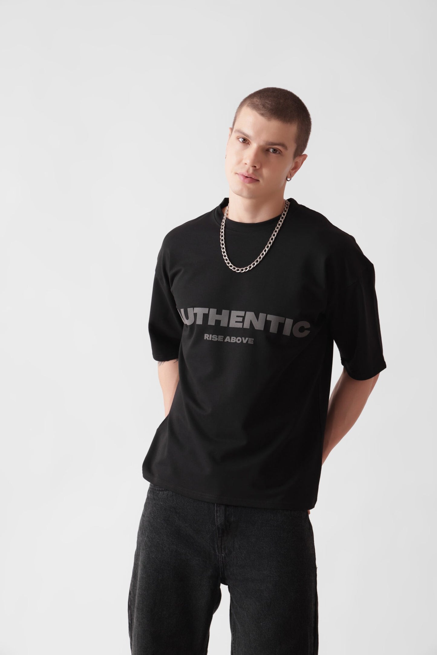 Black Heavyweight Oversized T-Shirt