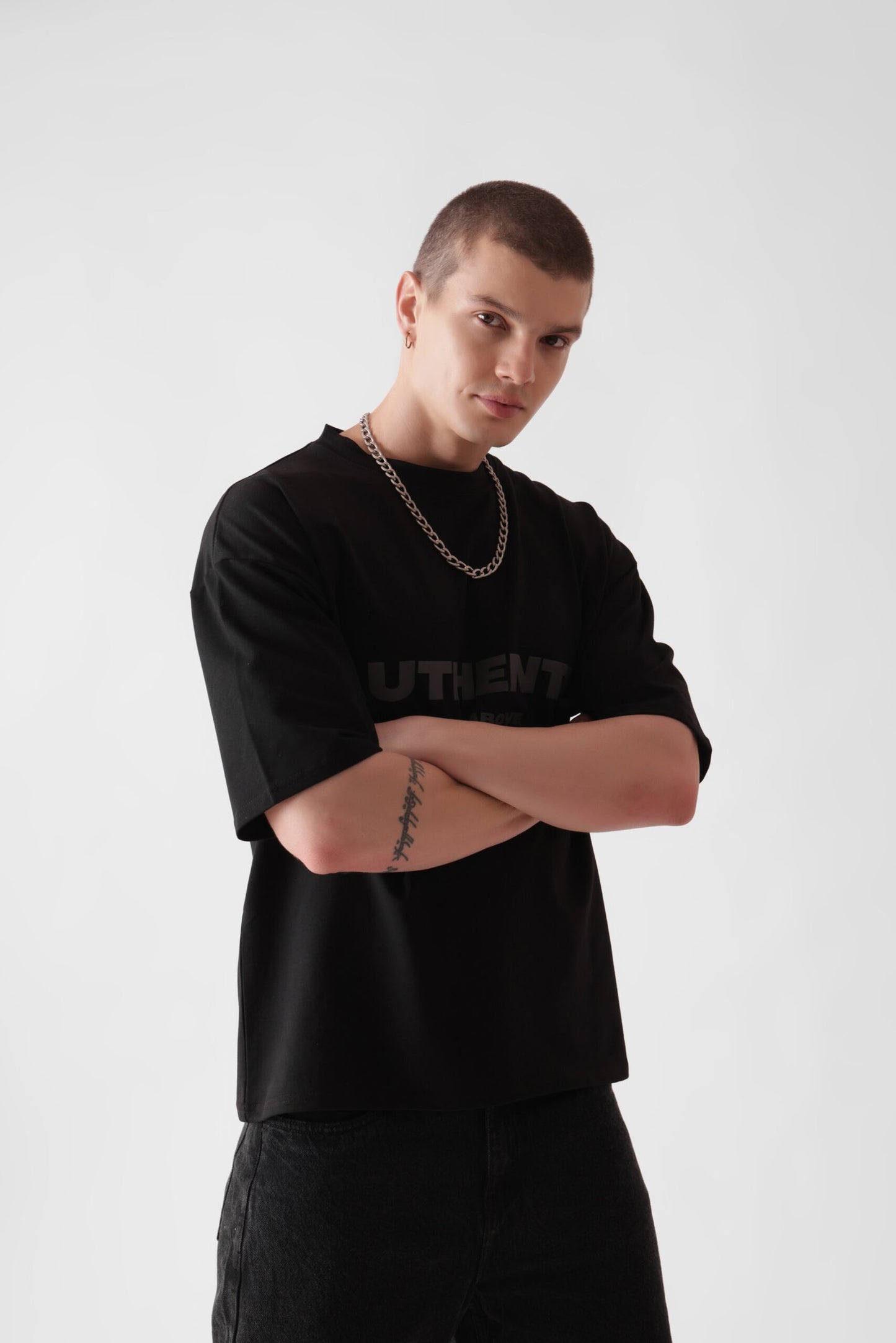 Black Heavyweight Oversized T-Shirt