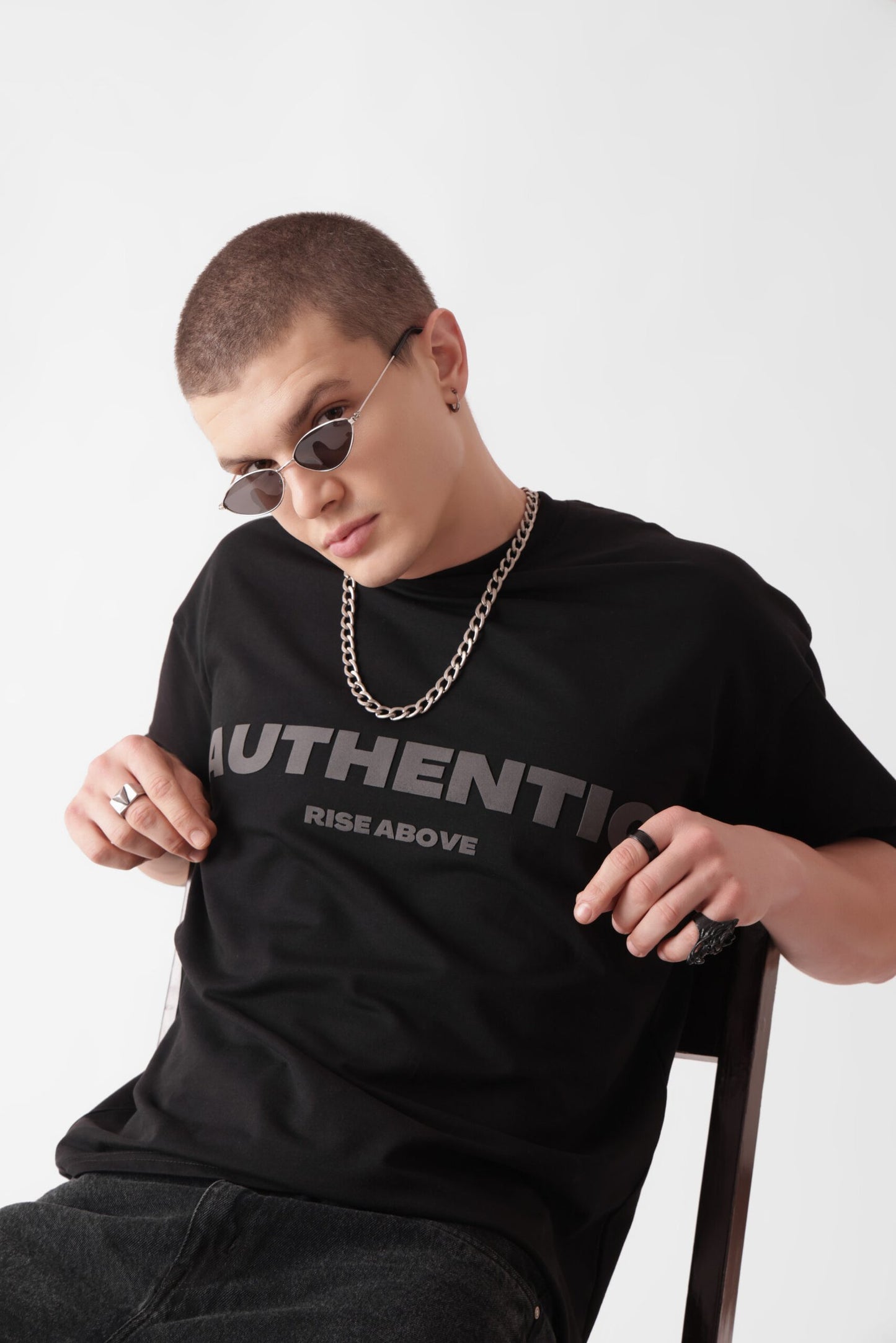 Black Heavyweight Oversized T-Shirt