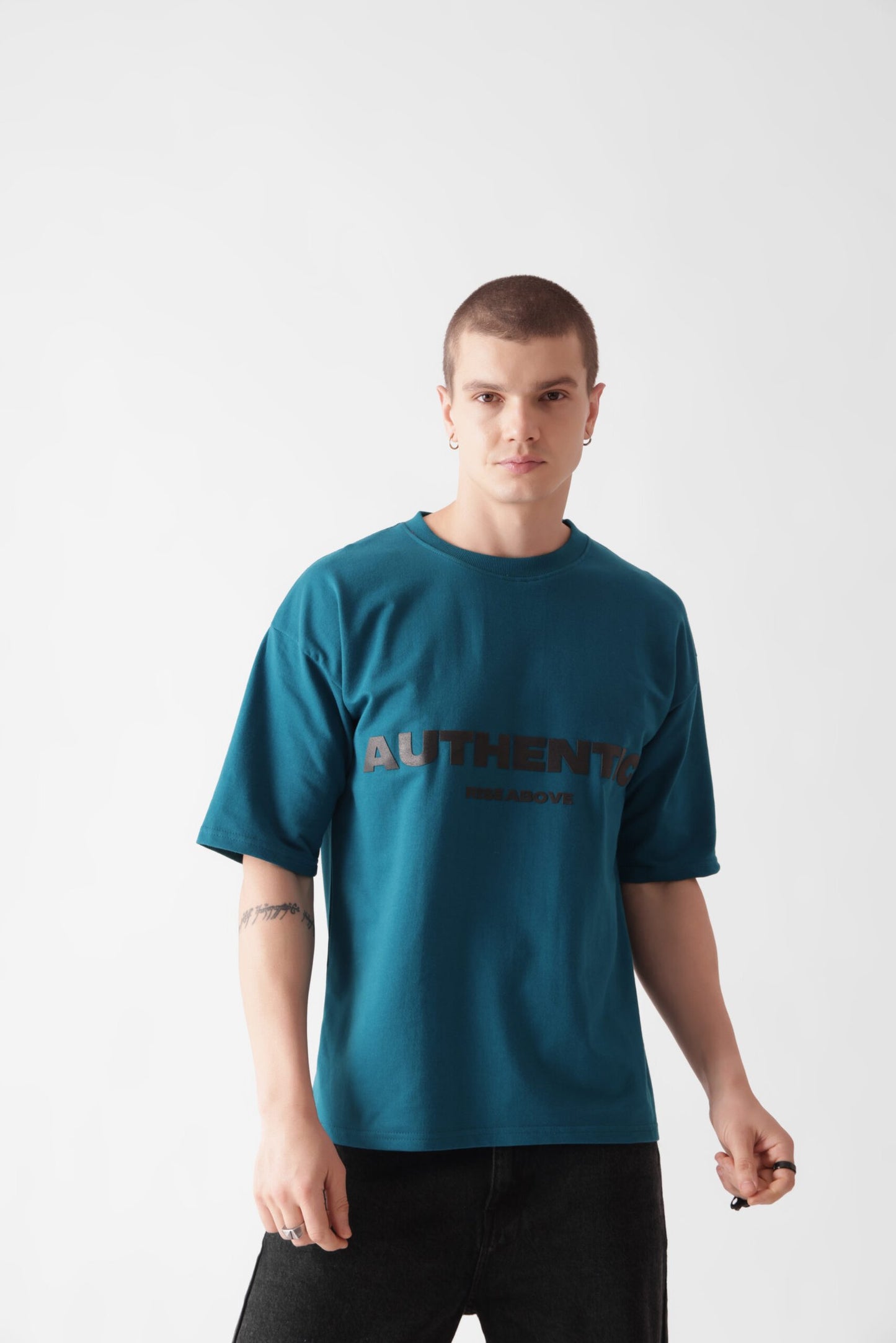 Teal Heavyweight Oversized T-Shirt