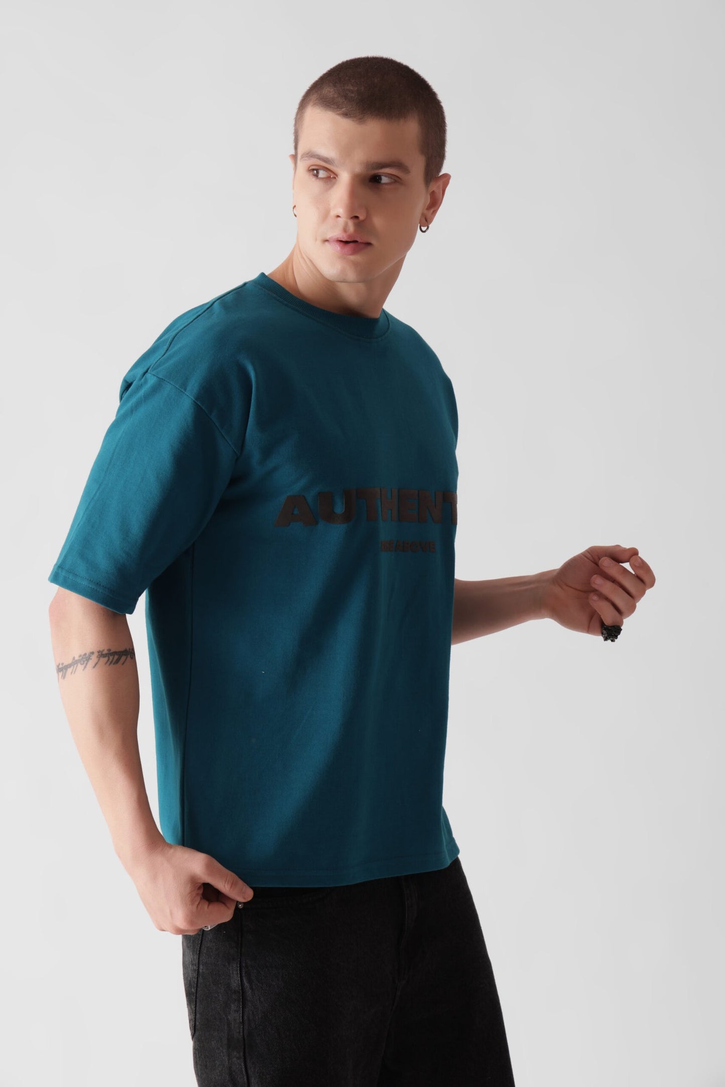 Teal Heavyweight Oversized T-Shirt