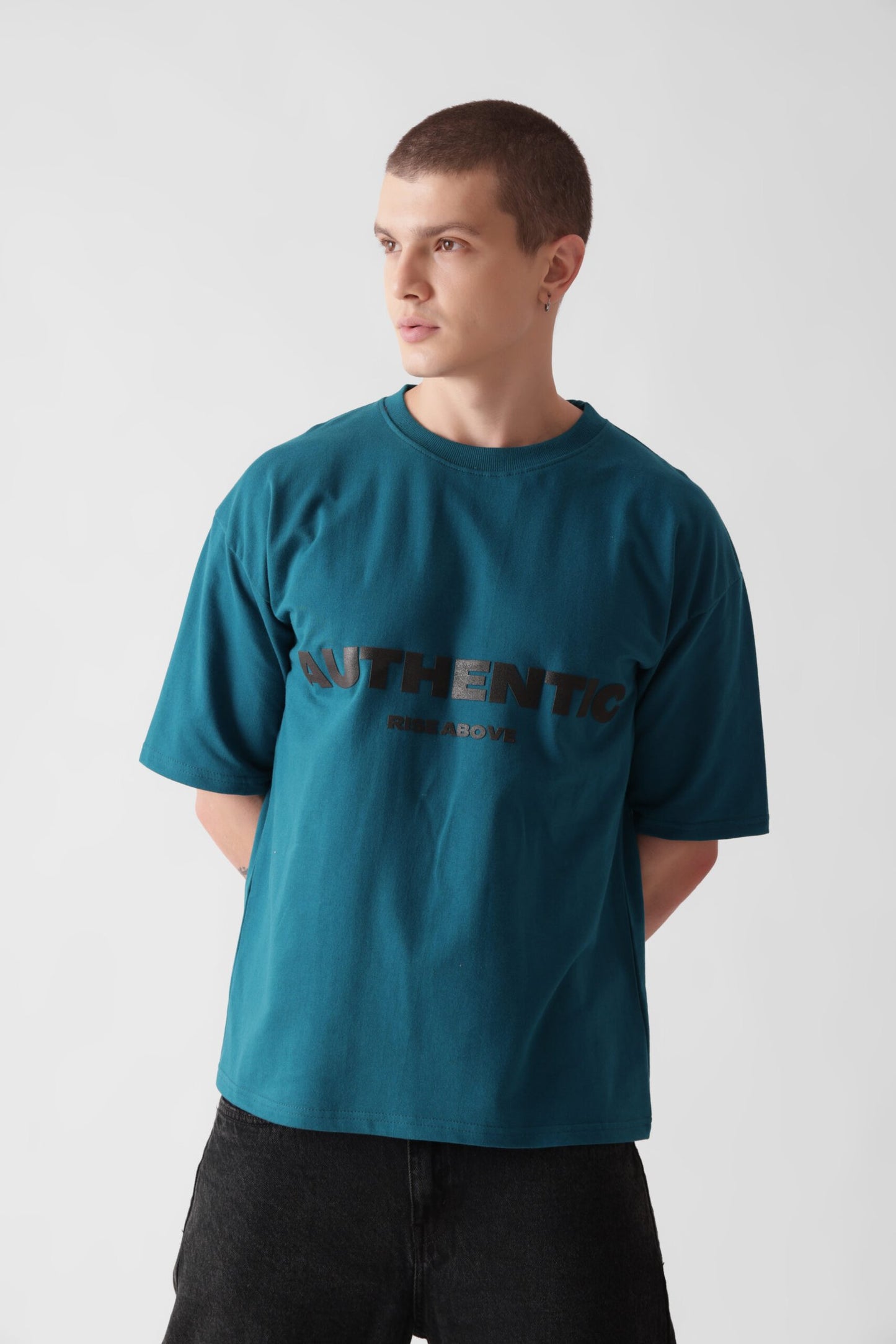 Teal Heavyweight Oversized T-Shirt