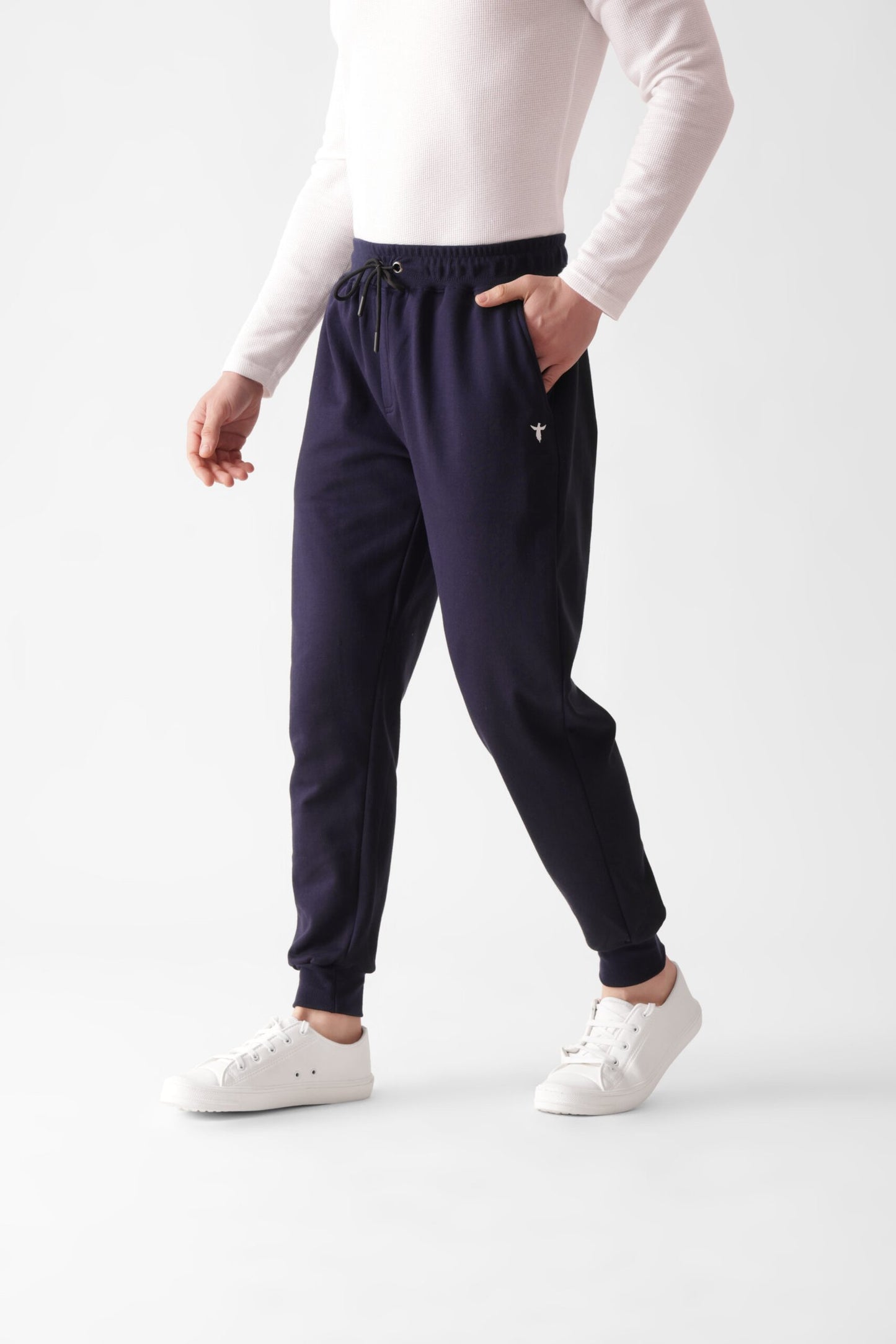 Navy Blue Joggers for Men