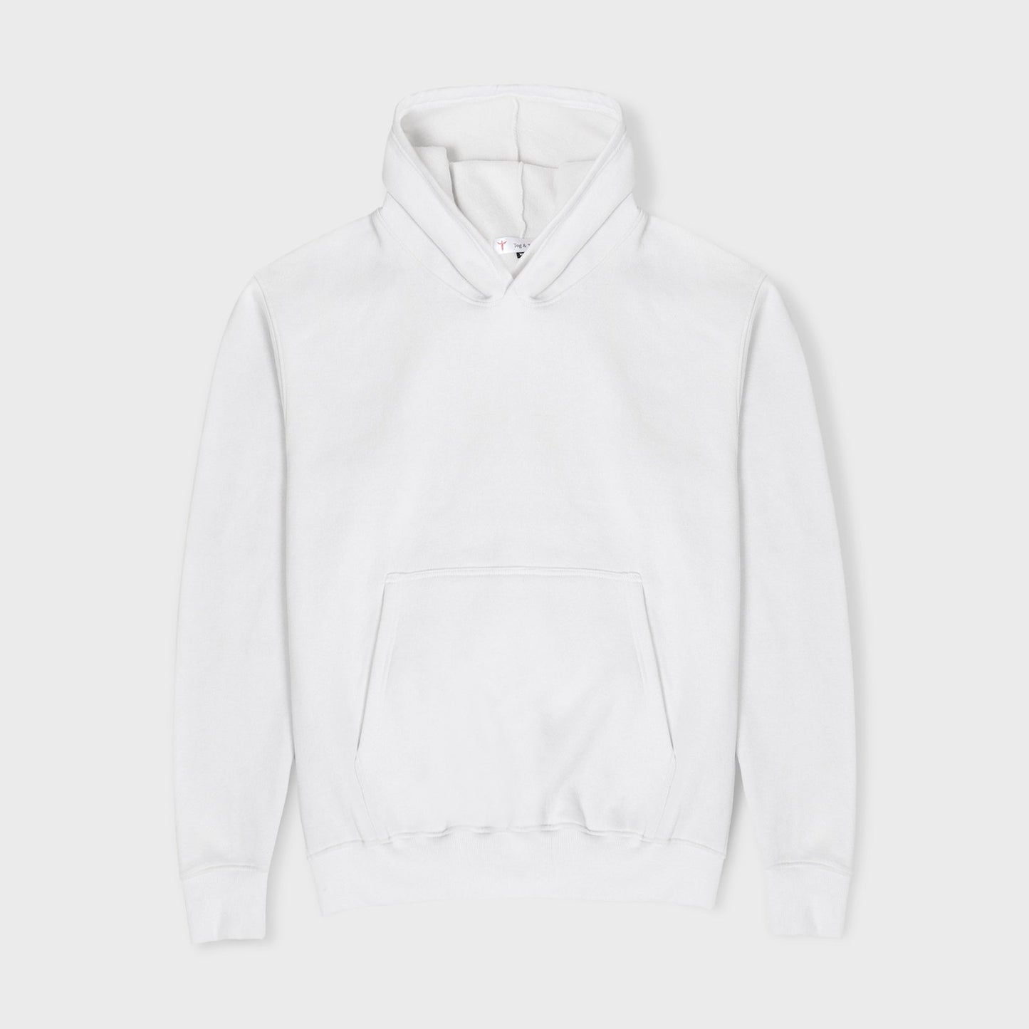 White Oversized Hoodie for Men