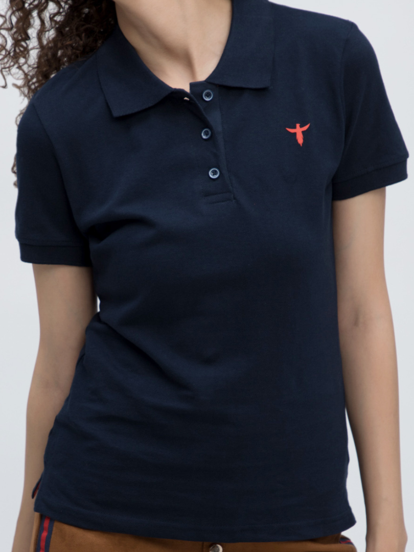 Classic Navy Blue Polo Shirt