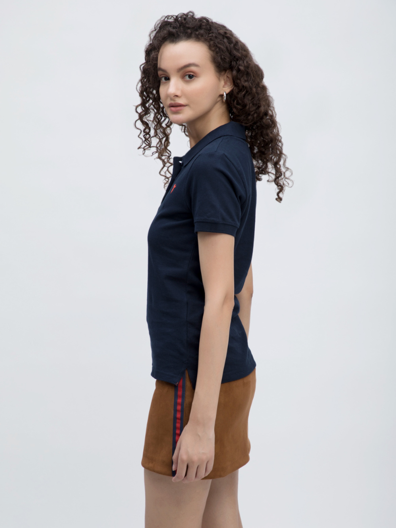 Classic Navy Blue Polo Shirt