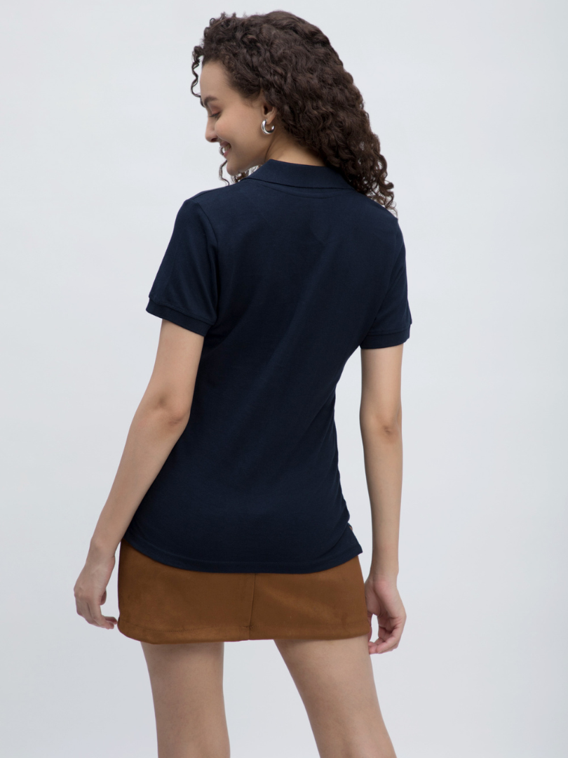 Classic Navy Blue Polo Shirt