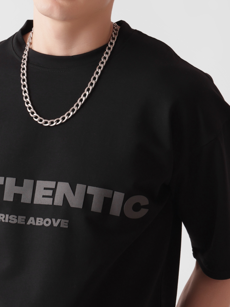 Black Heavyweight Oversized T-Shirt