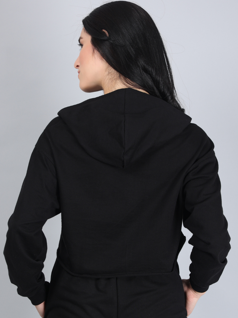 Black Solid Co-Ords for Women