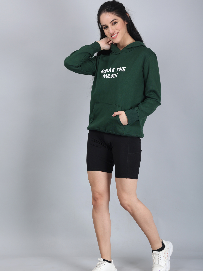 Green Hoodie for Women