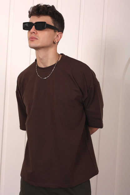 Premium Brown Oversized T-shirt