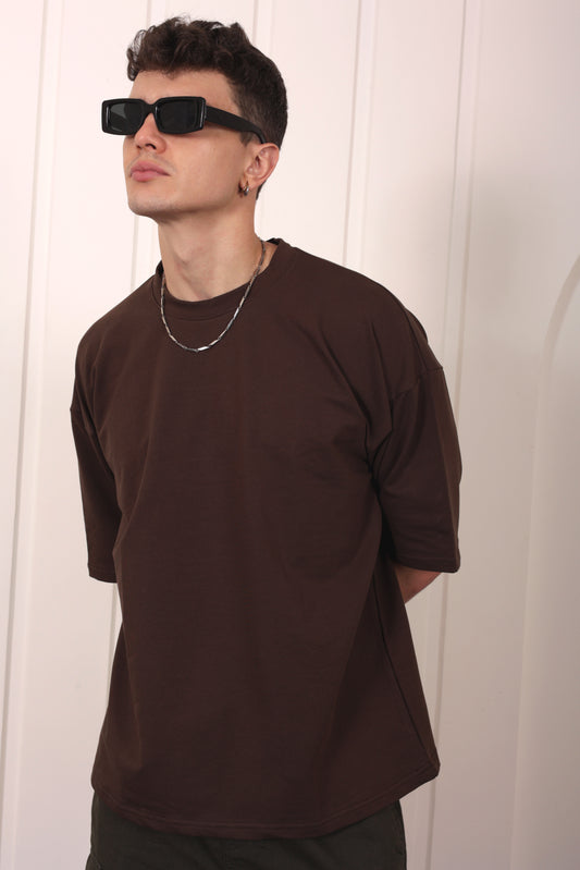 Premium Brown Oversized T-shirt
