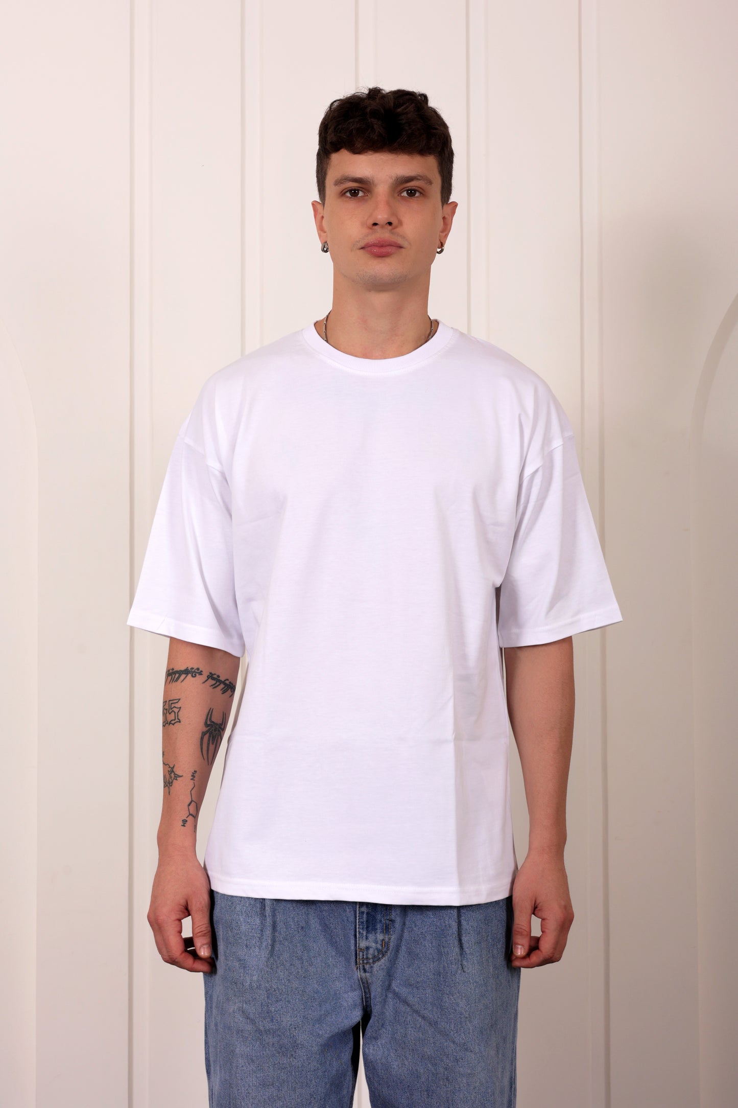Premium White Oversized Jersey T-shirt