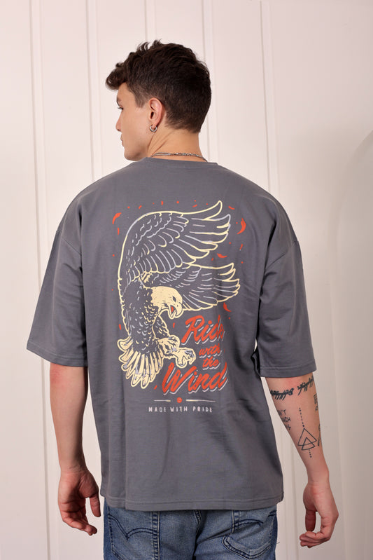 Biker's Soul Oversized Heavyweight T-shirt
