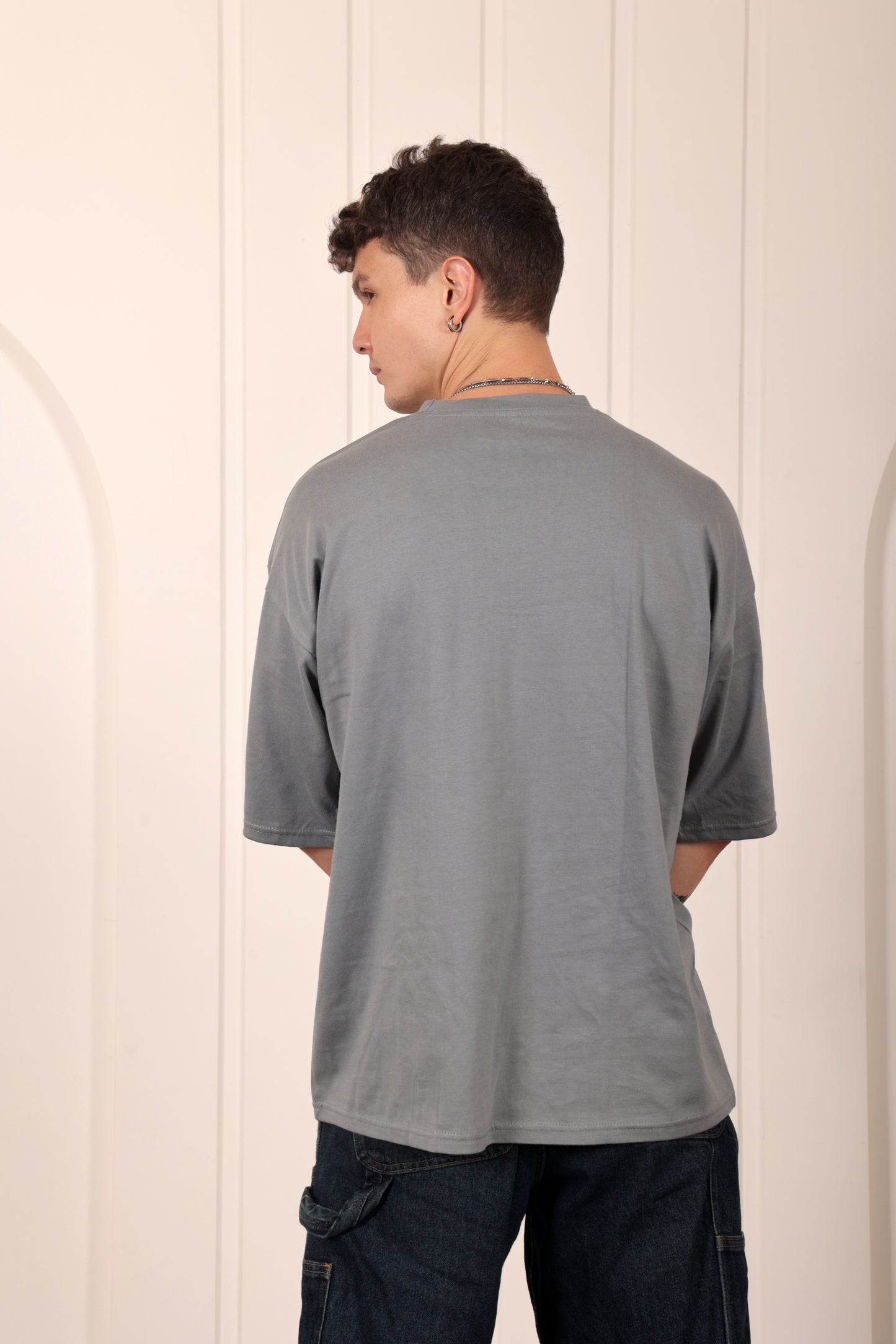Premium Grey Oversized T-shirt