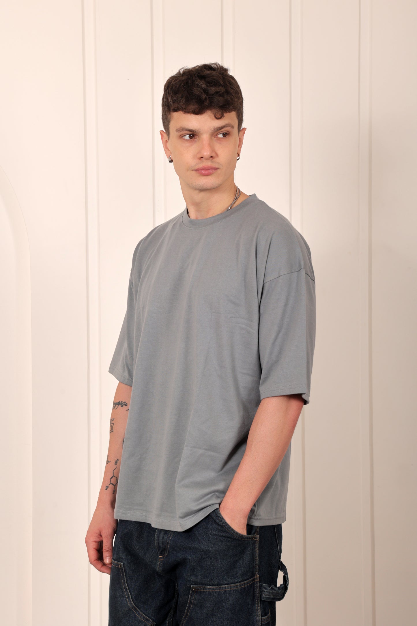 Premium Grey Oversized T-shirt