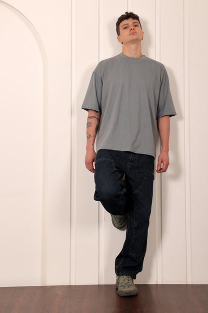 Premium Grey Oversized T-shirt