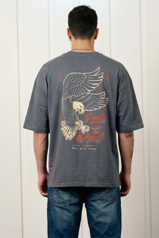 Biker's Soul Oversized Heavyweight T-shirt