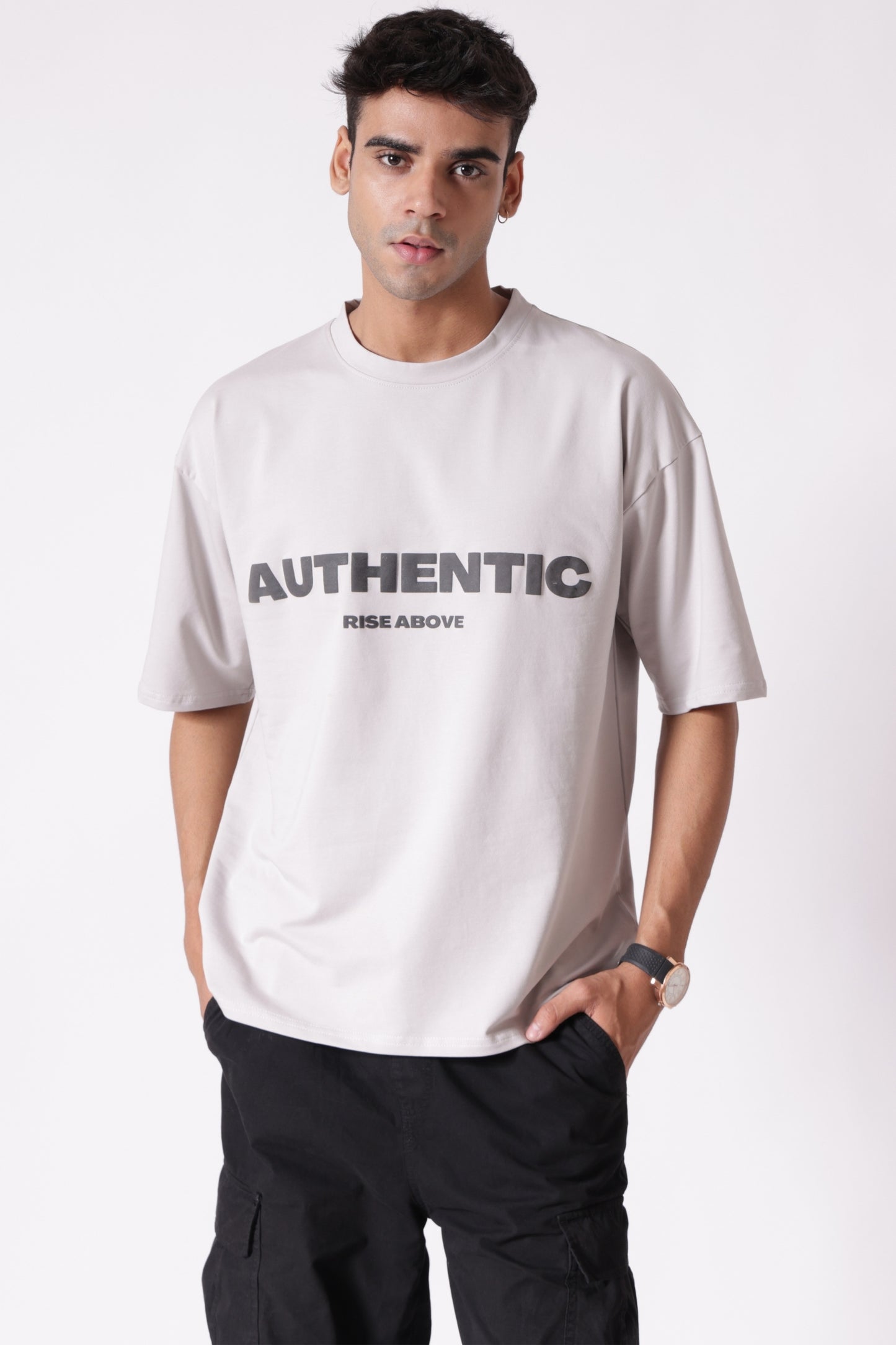 Grey Heavyweight Oversized T-Shirt