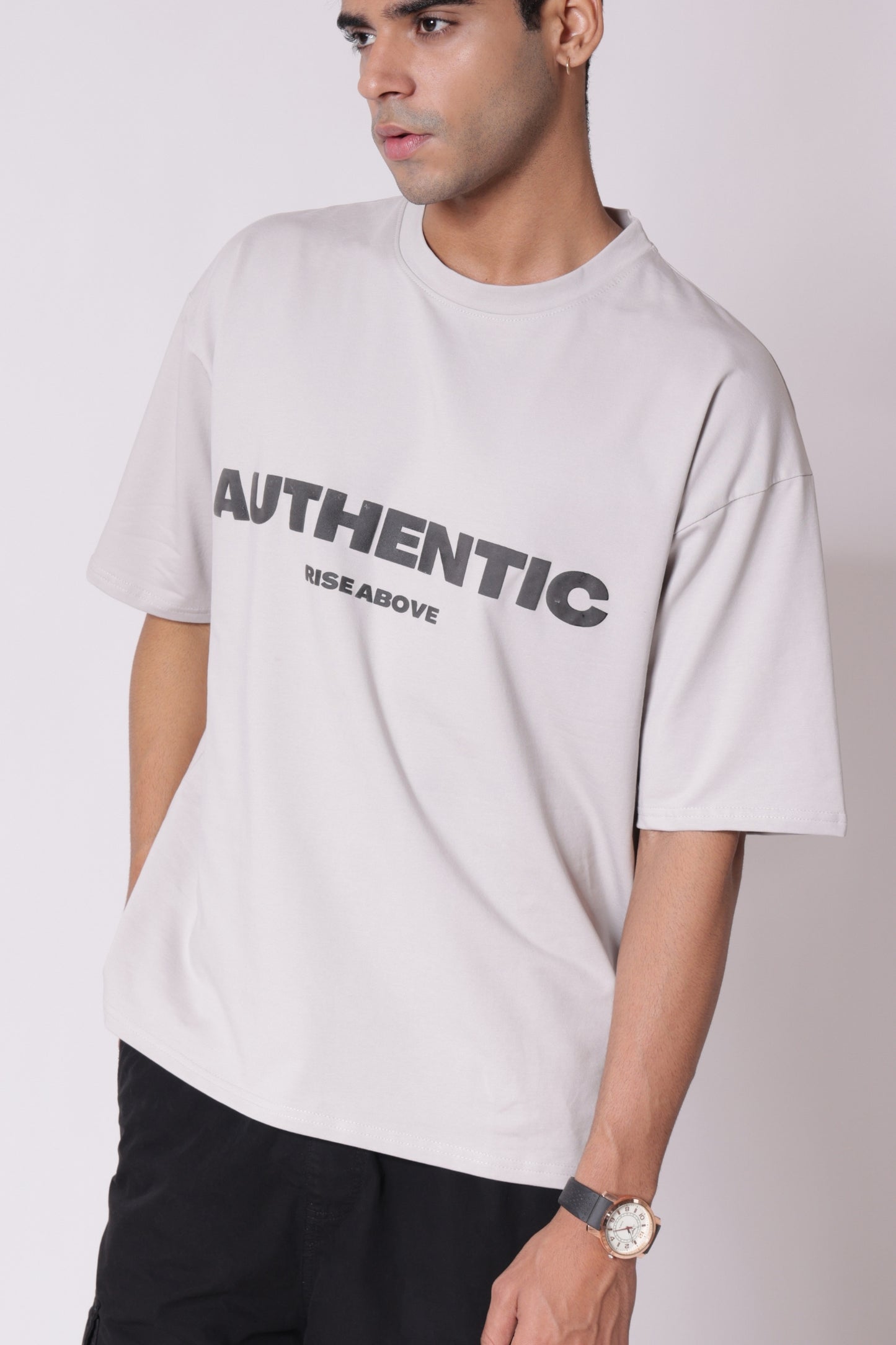 Grey Heavyweight Oversized T-Shirt