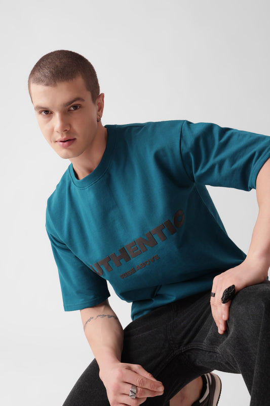 Teal Heavyweight Oversized T-Shirt