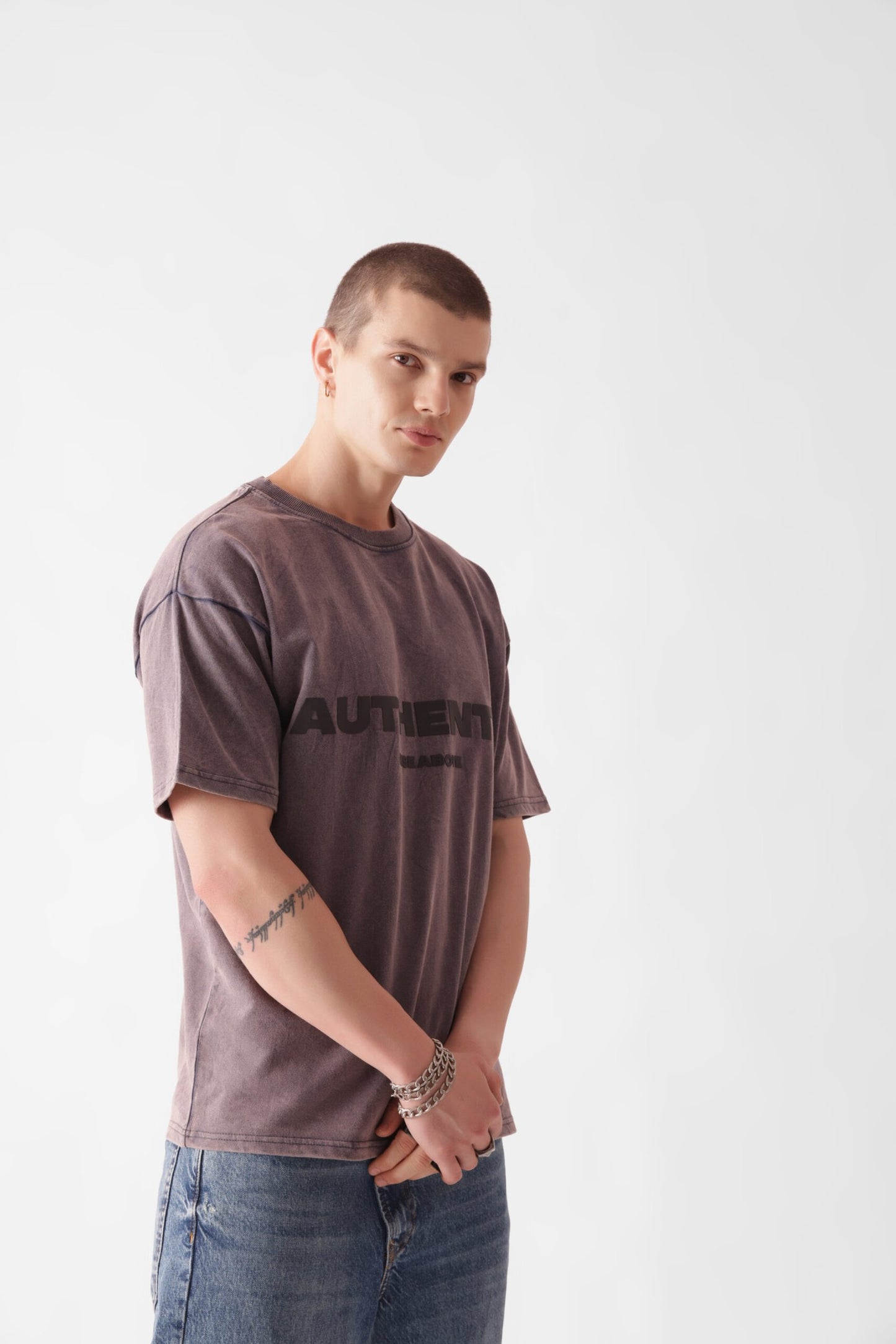 Grey Heavyweight Oversized T-Shirt