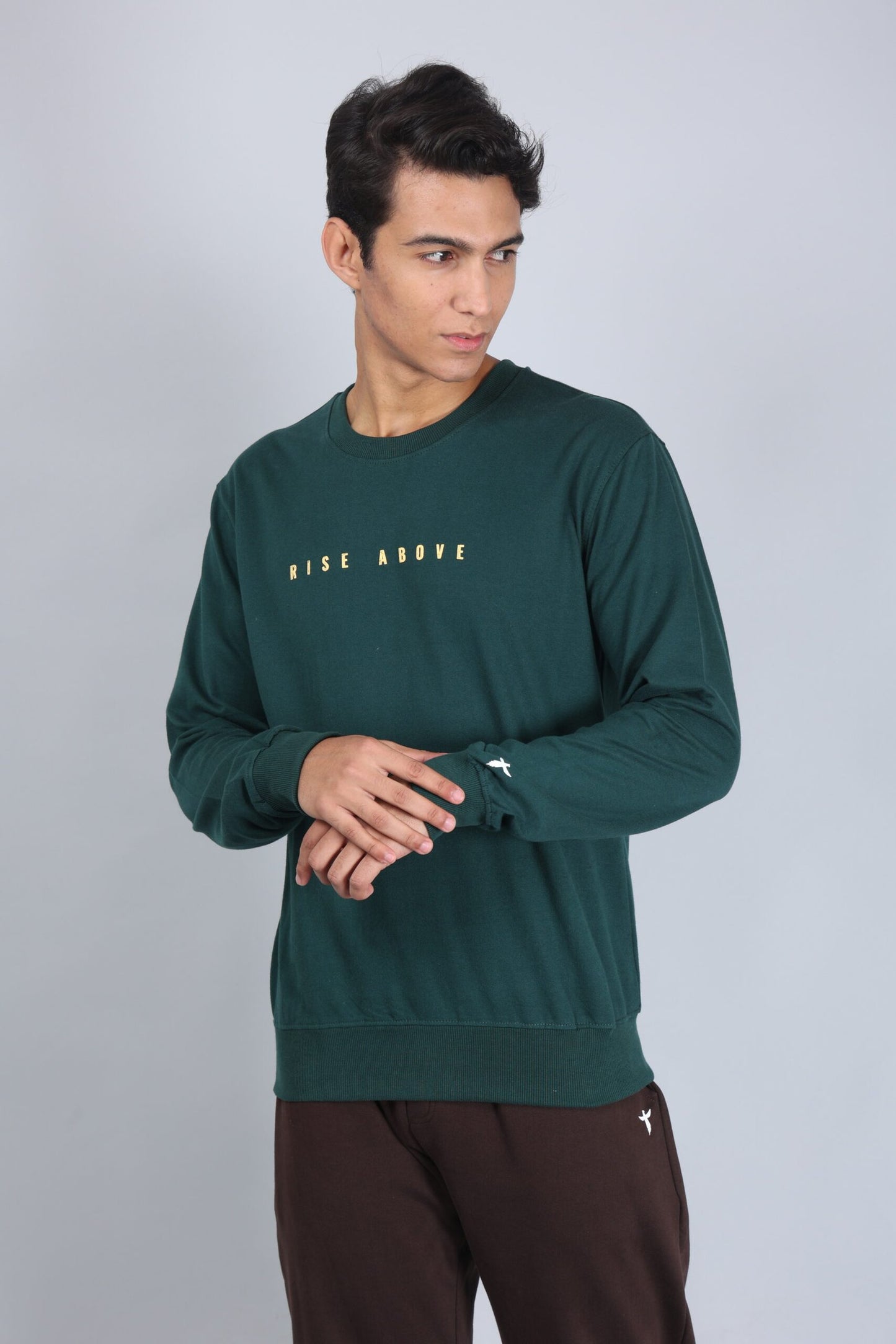 Dark Green Sweatshirt for Men