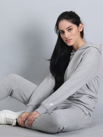 Grey Solid Co-Ords for Women